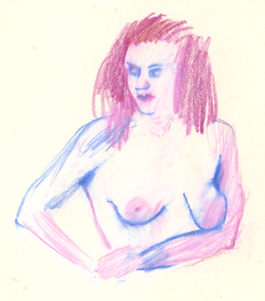Woman with red hair